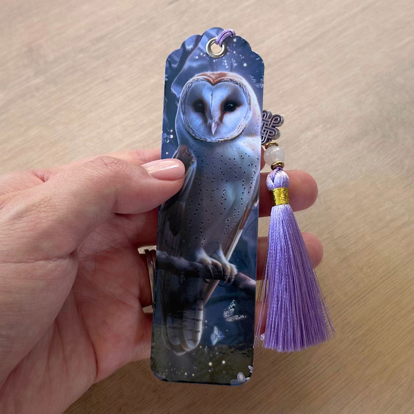 Snow Owl Bookmark