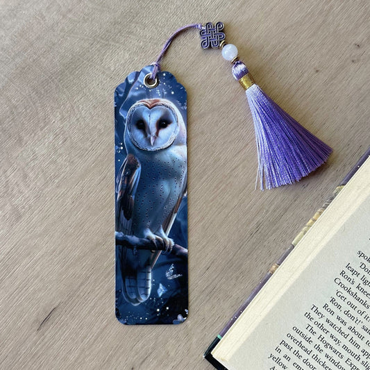 Snow Owl Bookmark