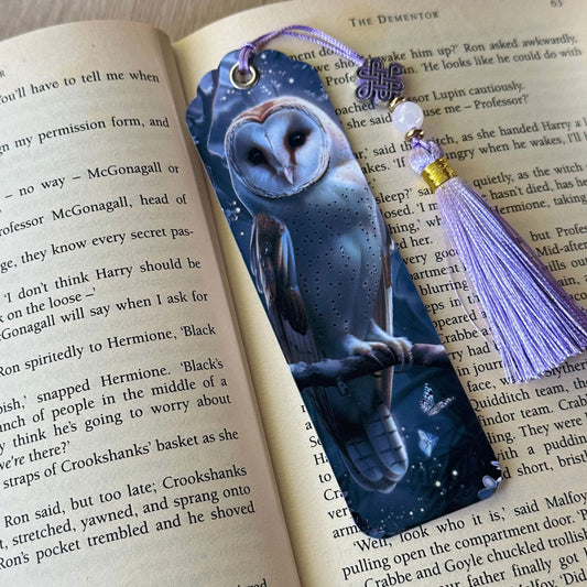 Snow Owl Bookmark