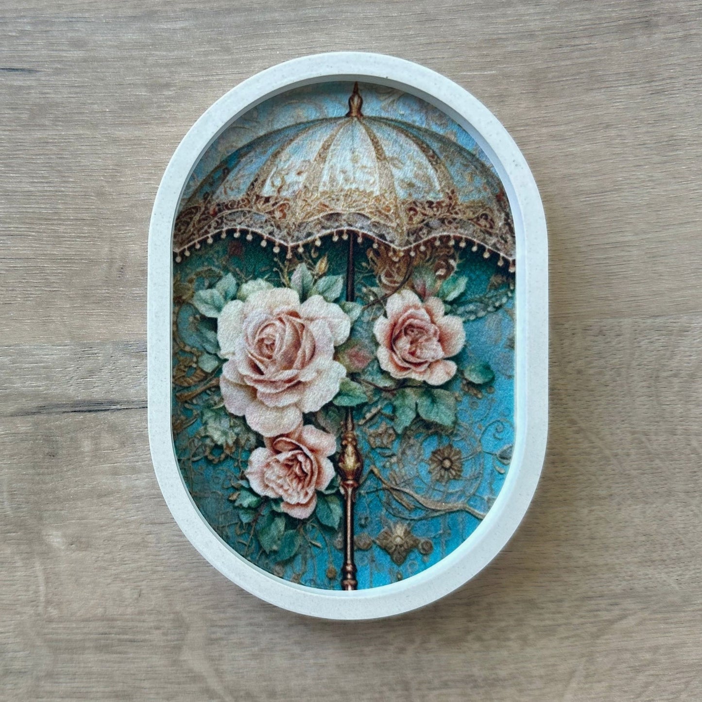 Rose Carousel Trinket Tray